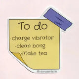 Adult To Do List Sticker