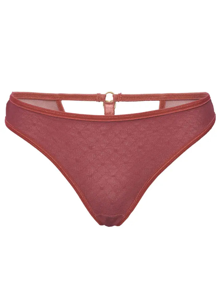 uye surana Hearts of Venus Bikini in Copper Rose 