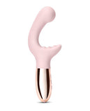 Le Wand XO Dual Vibrator in Rose Gold