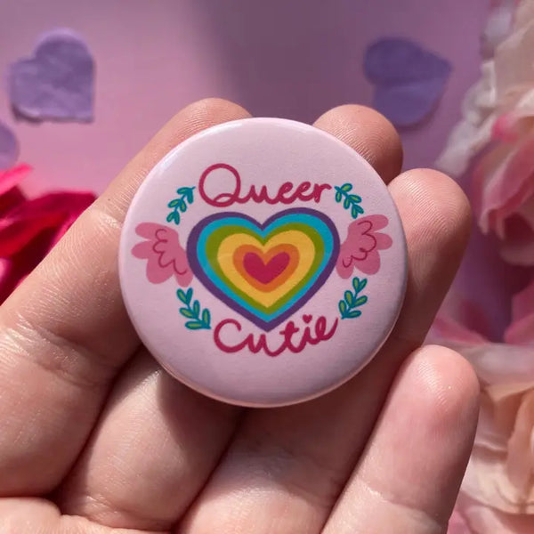 Queer Cutie Button