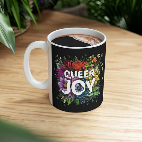 Queer Joy Mug by Transpainter