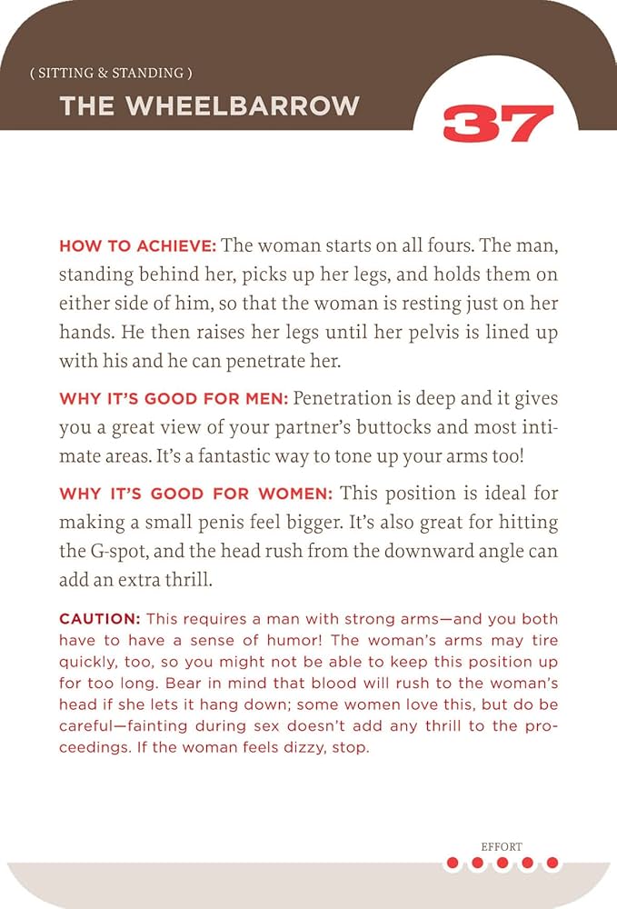 The Sex Deck Playful Positions: Playful Positions to Spice Up Your Love Life