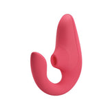 Womanizer Blend Vibe & Air Pulse Rabbit in Vibrant Rose