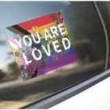 You Are Loved Pride Sticker by Transpainter