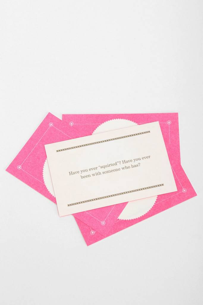 100 Questions about Sex Conversation Cards