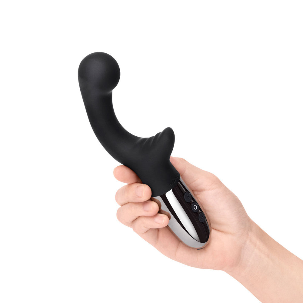 Le Wand XO Dual Vibrator in Black