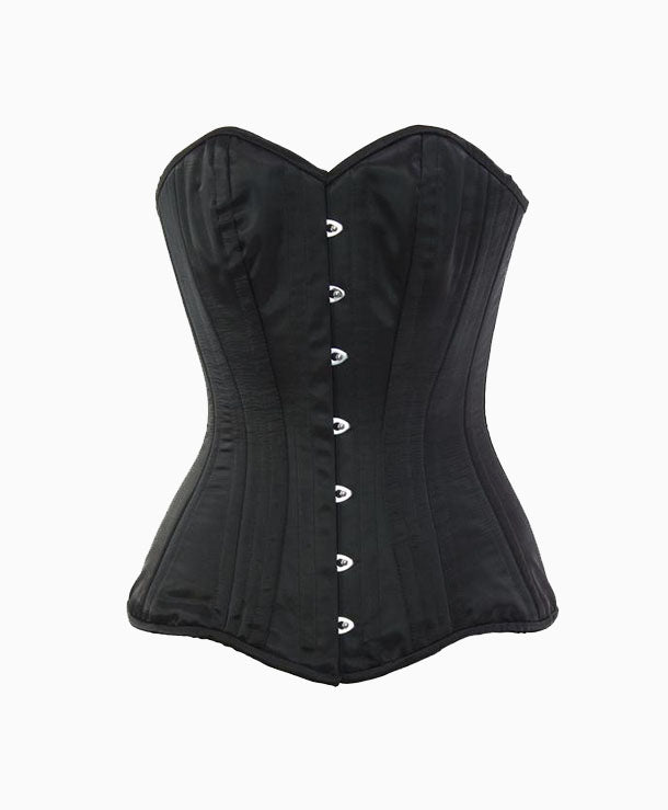 Black SEDUCTRESS CORSET | Lotus Blooms Alexandria Virginia